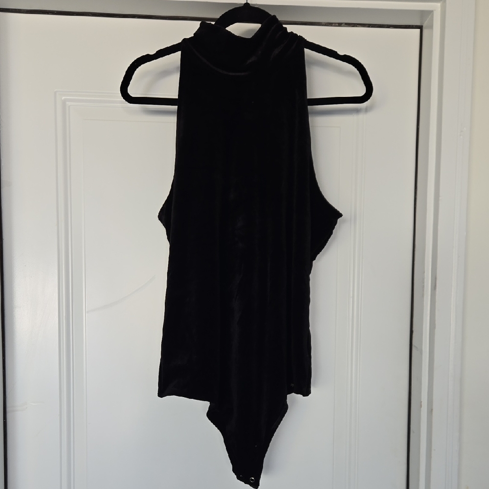 NWOT! Express Black Sleeveless Bodysuit